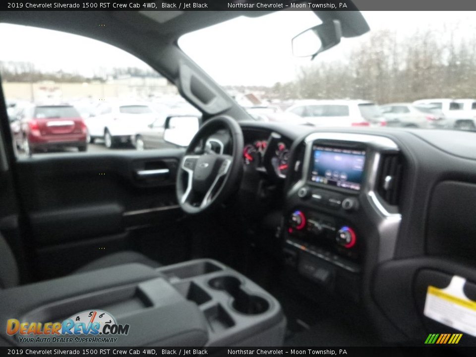 2019 Chevrolet Silverado 1500 RST Crew Cab 4WD Black / Jet Black Photo #11