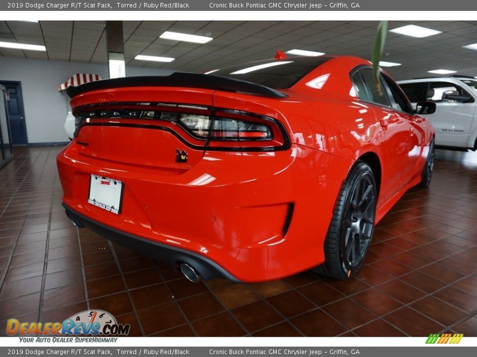 2019 Dodge Charger R/T Scat Pack Torred / Ruby Red/Black Photo #11