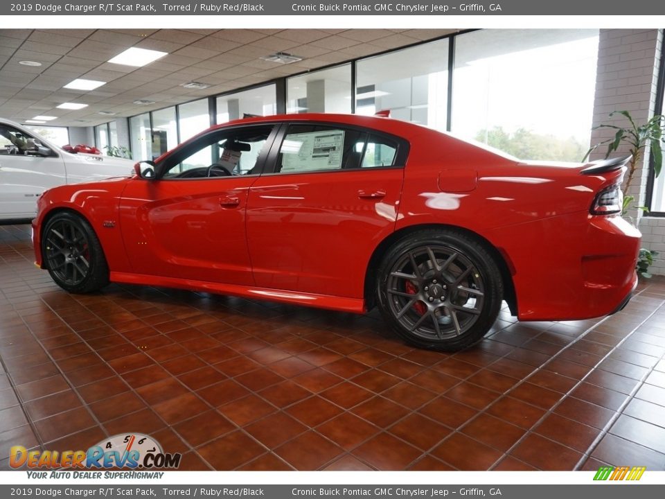 2019 Dodge Charger R/T Scat Pack Torred / Ruby Red/Black Photo #13