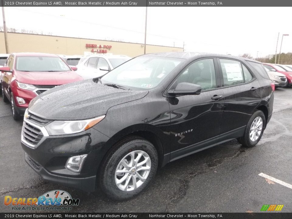 2019 Chevrolet Equinox LS AWD Mosaic Black Metallic / Medium Ash Gray Photo #1