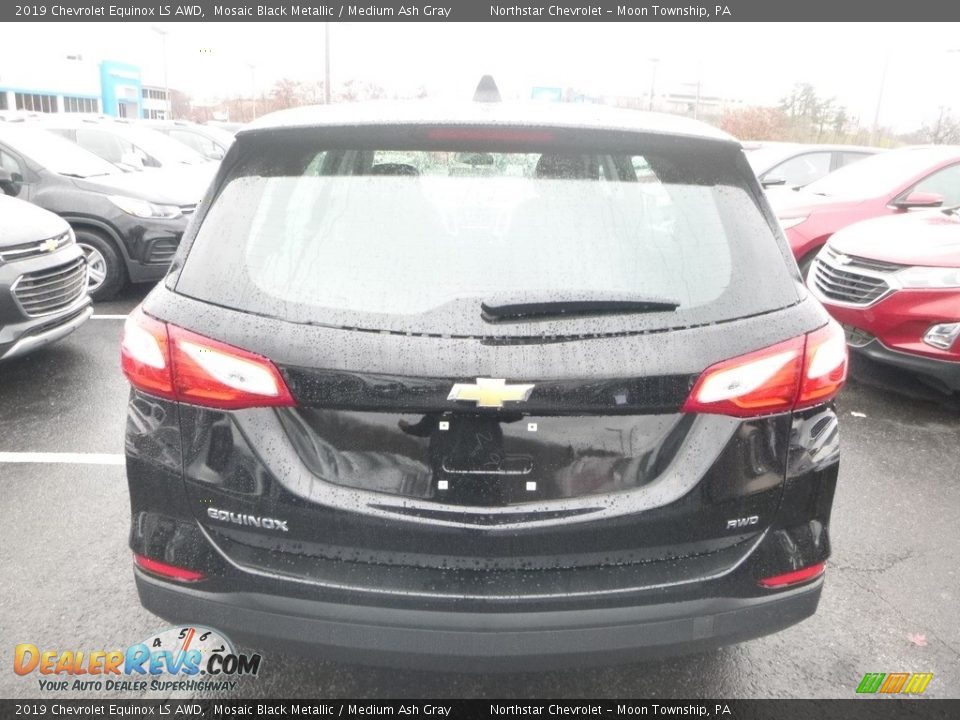 2019 Chevrolet Equinox LS AWD Mosaic Black Metallic / Medium Ash Gray Photo #3
