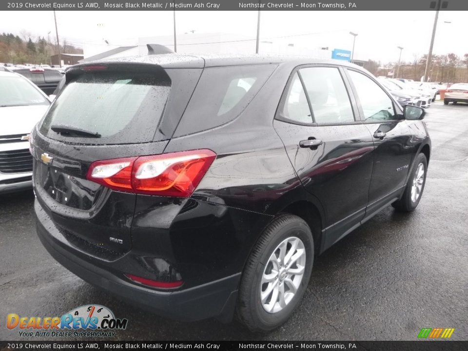 2019 Chevrolet Equinox LS AWD Mosaic Black Metallic / Medium Ash Gray Photo #4