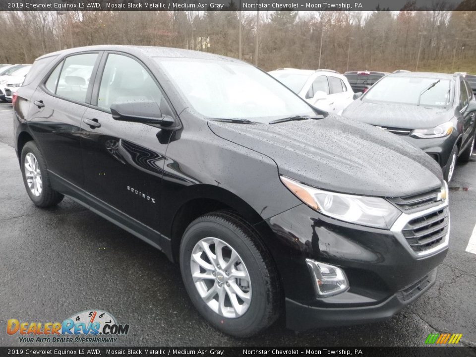2019 Chevrolet Equinox LS AWD Mosaic Black Metallic / Medium Ash Gray Photo #6