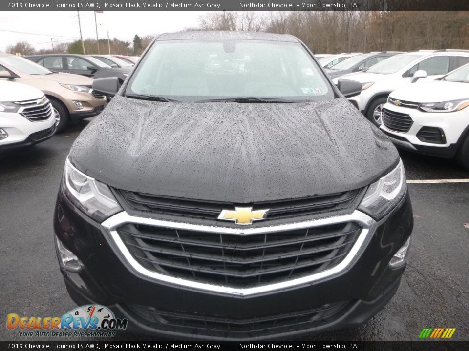 2019 Chevrolet Equinox LS AWD Mosaic Black Metallic / Medium Ash Gray Photo #7