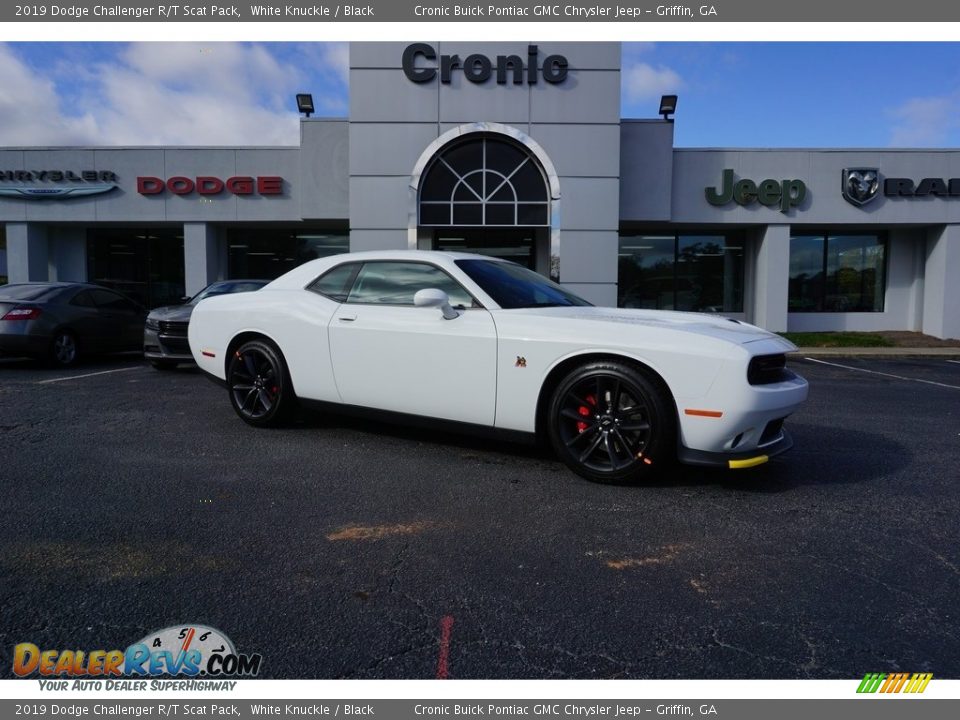 2019 Dodge Challenger R/T Scat Pack White Knuckle / Black Photo #1