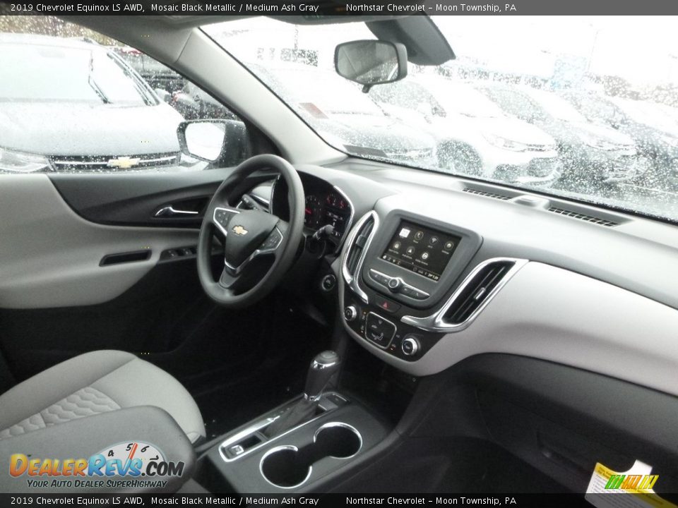 2019 Chevrolet Equinox LS AWD Mosaic Black Metallic / Medium Ash Gray Photo #10