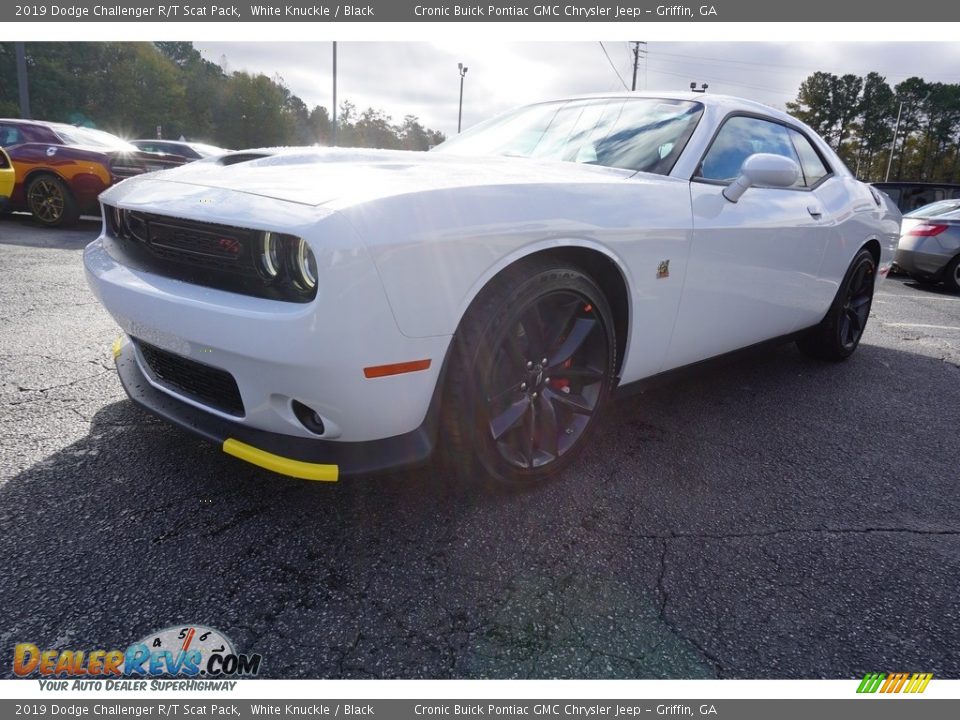 2019 Dodge Challenger R/T Scat Pack White Knuckle / Black Photo #3
