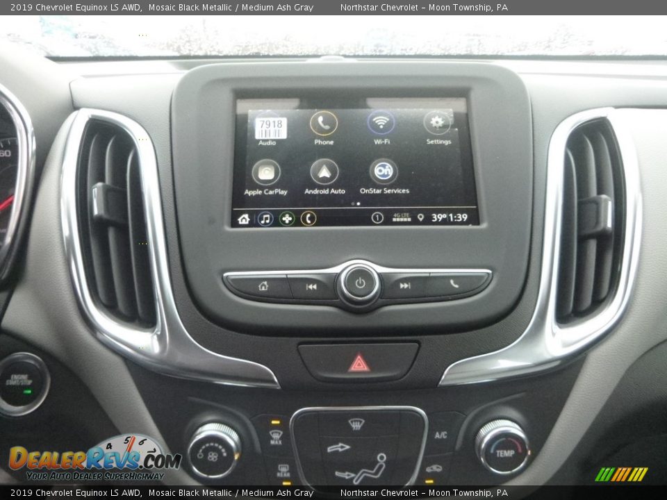 2019 Chevrolet Equinox LS AWD Mosaic Black Metallic / Medium Ash Gray Photo #16