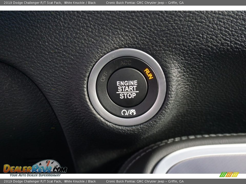 2019 Dodge Challenger R/T Scat Pack White Knuckle / Black Photo #8