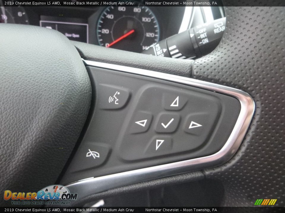 2019 Chevrolet Equinox LS AWD Mosaic Black Metallic / Medium Ash Gray Photo #18