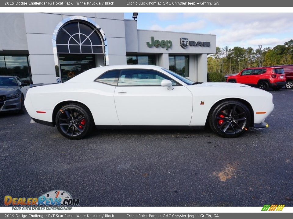 2019 Dodge Challenger R/T Scat Pack White Knuckle / Black Photo #12