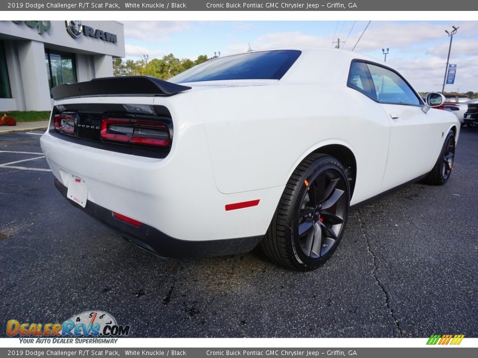 2019 Dodge Challenger R/T Scat Pack White Knuckle / Black Photo #13