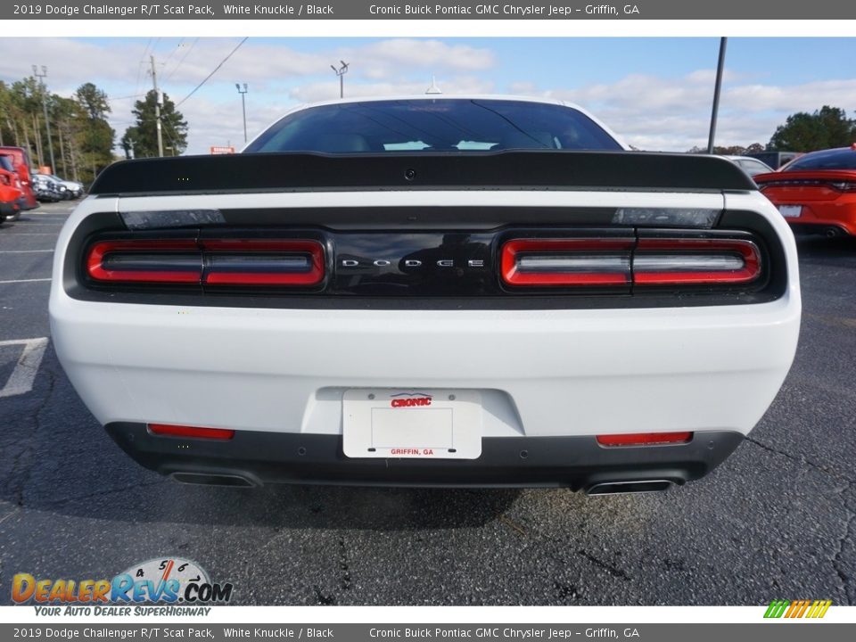 2019 Dodge Challenger R/T Scat Pack White Knuckle / Black Photo #14