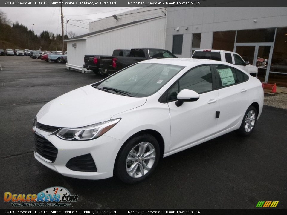 2019 Chevrolet Cruze LS Summit White / Jet Black/­Galvanized Photo #1