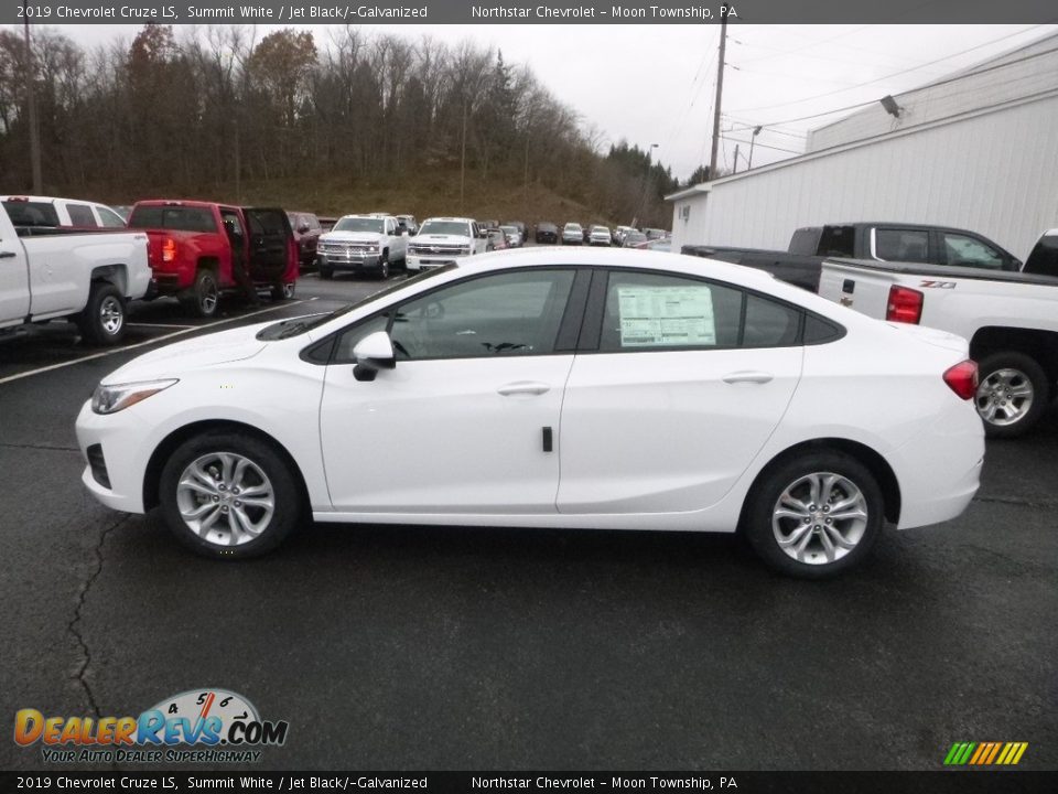 2019 Chevrolet Cruze LS Summit White / Jet Black/­Galvanized Photo #2