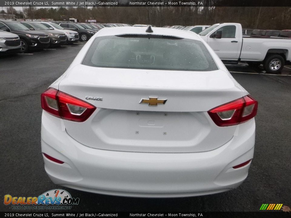 2019 Chevrolet Cruze LS Summit White / Jet Black/­Galvanized Photo #4