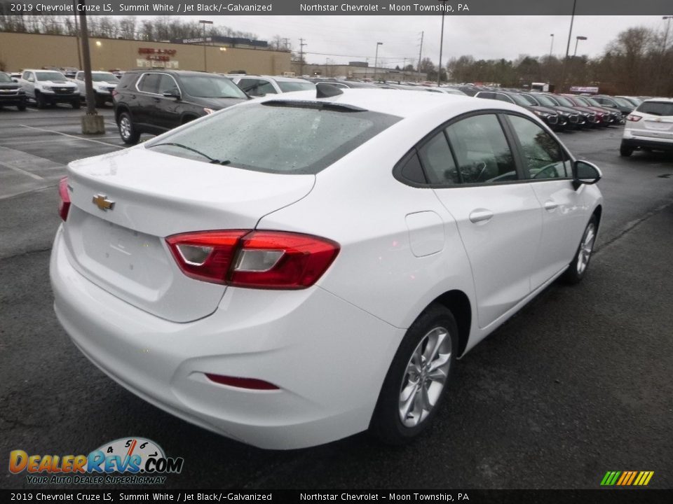 2019 Chevrolet Cruze LS Summit White / Jet Black/­Galvanized Photo #5