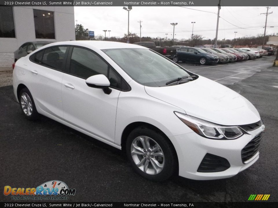2019 Chevrolet Cruze LS Summit White / Jet Black/­Galvanized Photo #7