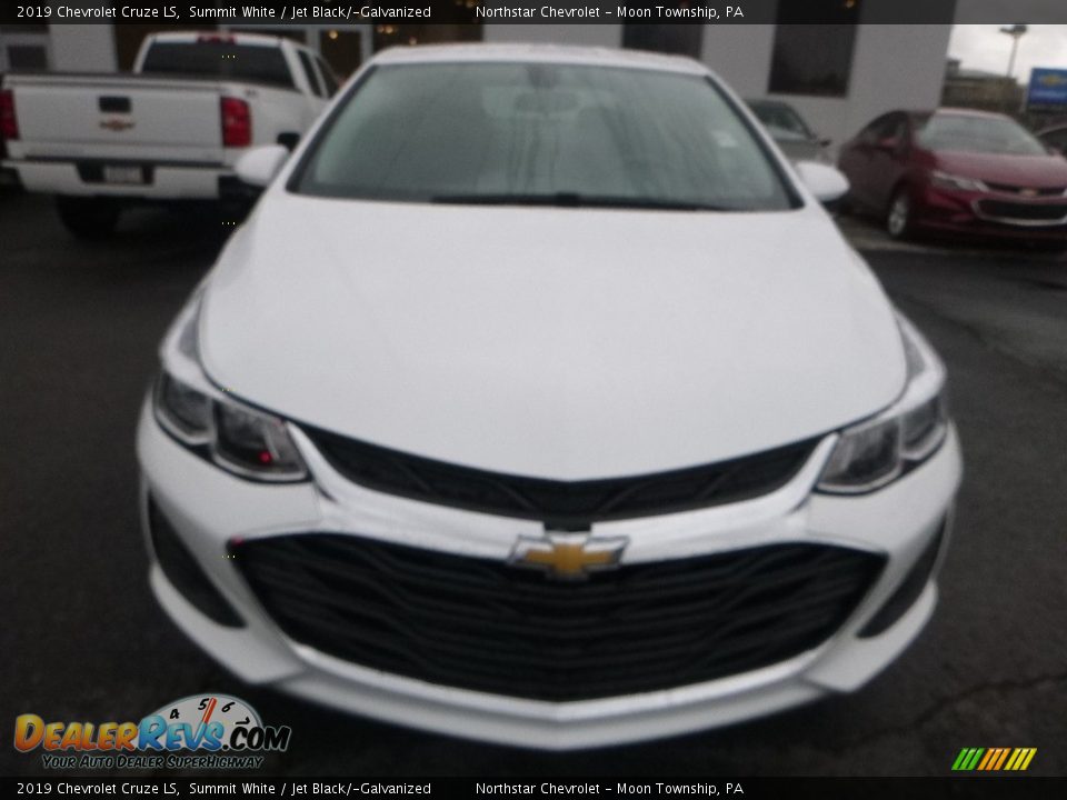2019 Chevrolet Cruze LS Summit White / Jet Black/­Galvanized Photo #8