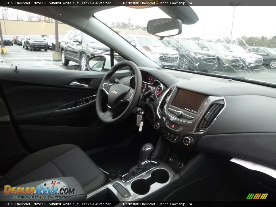 2019 Chevrolet Cruze LS Summit White / Jet Black/­Galvanized Photo #11