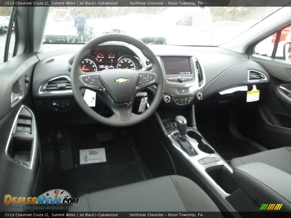 2019 Chevrolet Cruze LS Summit White / Jet Black/­Galvanized Photo #13