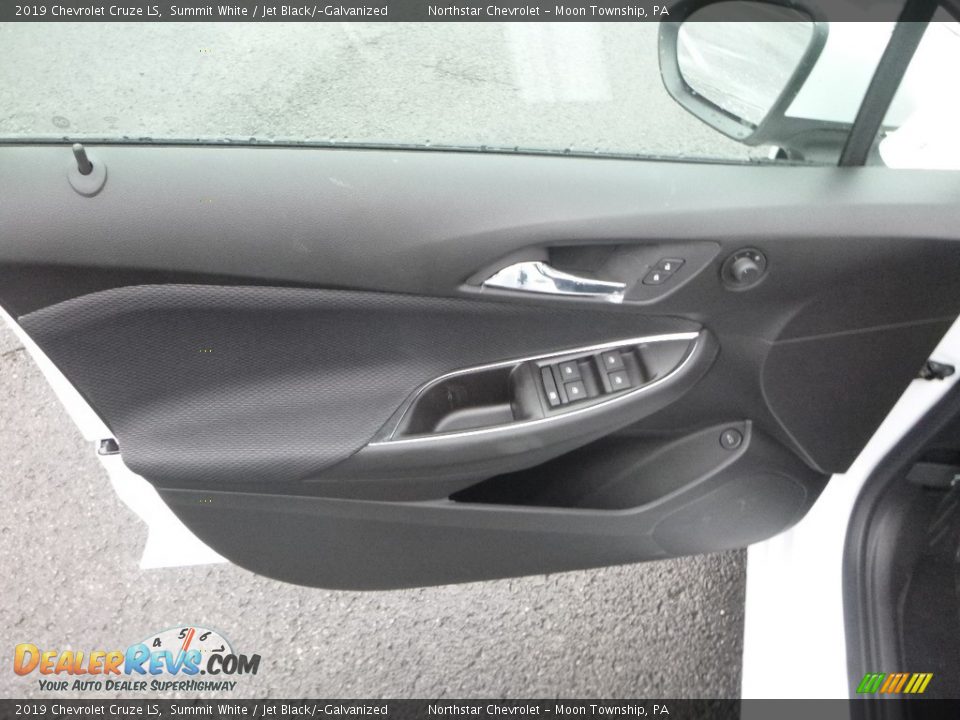 2019 Chevrolet Cruze LS Summit White / Jet Black/­Galvanized Photo #14