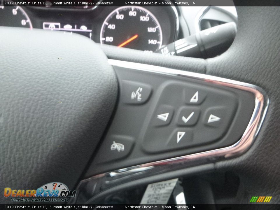 2019 Chevrolet Cruze LS Summit White / Jet Black/­Galvanized Photo #19