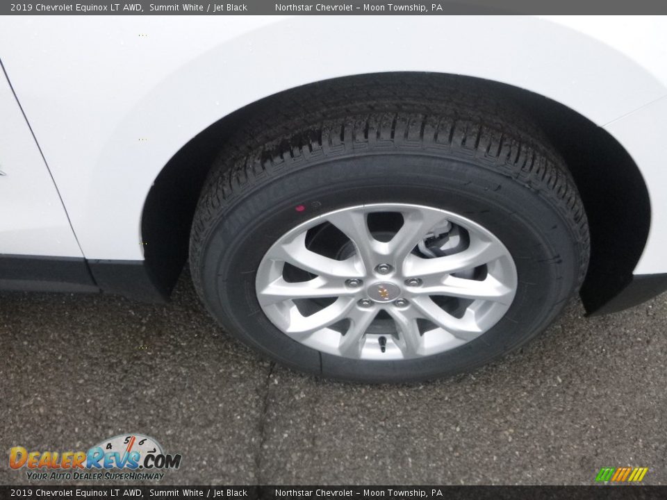 2019 Chevrolet Equinox LT AWD Summit White / Jet Black Photo #9