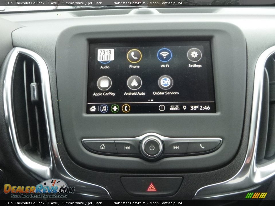 2019 Chevrolet Equinox LT AWD Summit White / Jet Black Photo #17