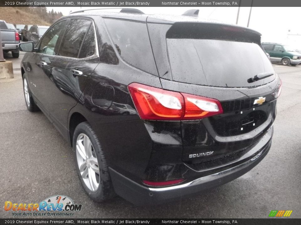 2019 Chevrolet Equinox Premier AWD Mosaic Black Metallic / Jet Black/Brandy Photo #3