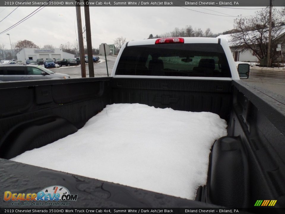 2019 Chevrolet Silverado 3500HD Work Truck Crew Cab 4x4 Summit White / Dark Ash/Jet Black Photo #12