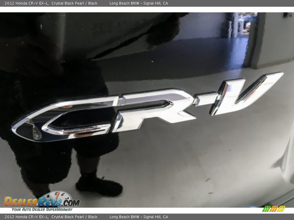 2012 Honda CR-V EX-L Crystal Black Pearl / Black Photo #7