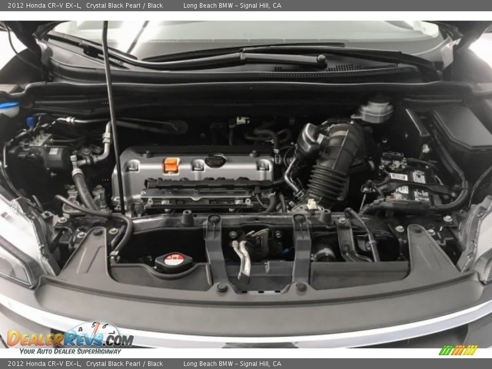 2012 Honda CR-V EX-L Crystal Black Pearl / Black Photo #9