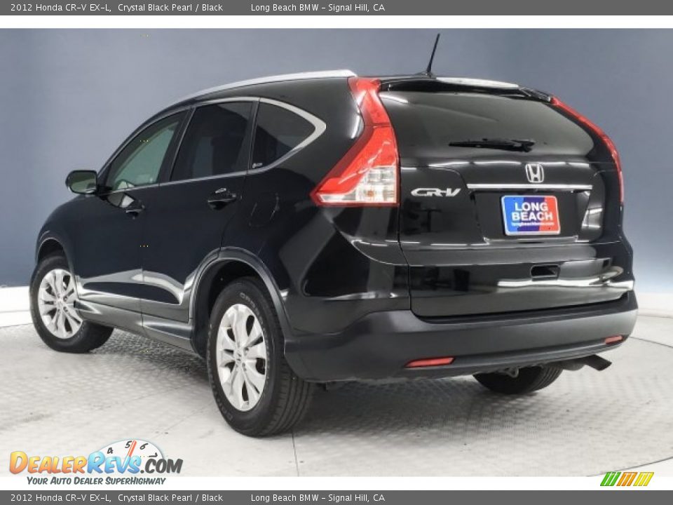 2012 Honda CR-V EX-L Crystal Black Pearl / Black Photo #10