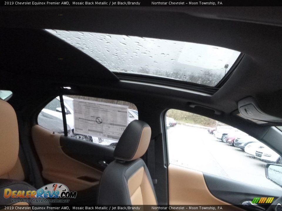 2019 Chevrolet Equinox Premier AWD Mosaic Black Metallic / Jet Black/Brandy Photo #12