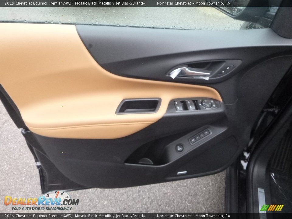 2019 Chevrolet Equinox Premier AWD Mosaic Black Metallic / Jet Black/Brandy Photo #14