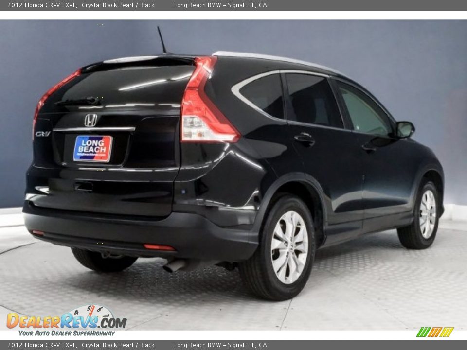 2012 Honda CR-V EX-L Crystal Black Pearl / Black Photo #17