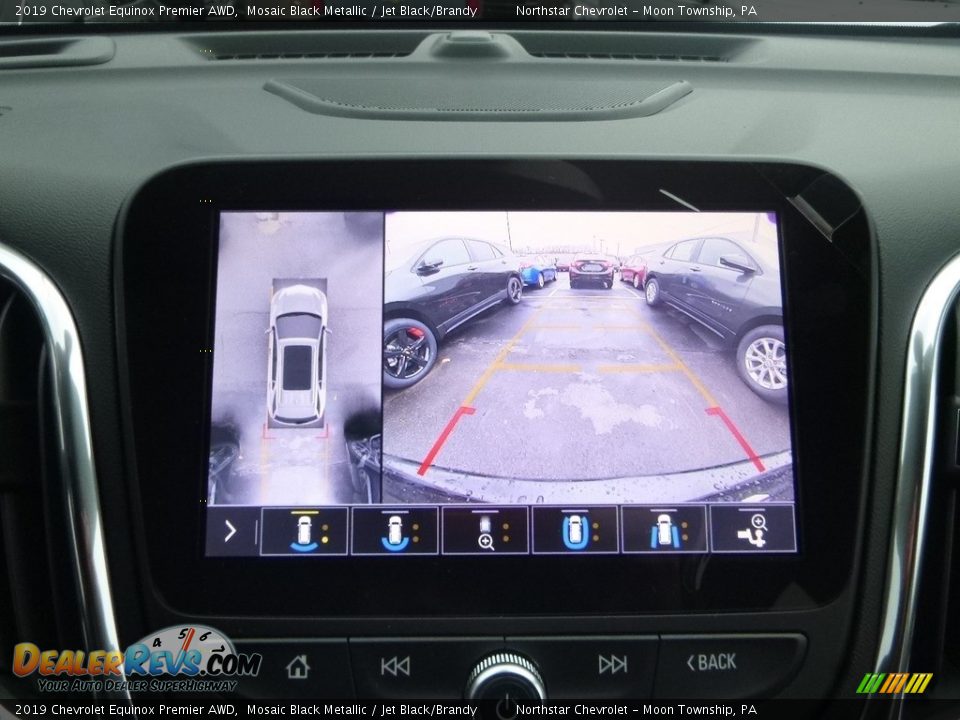 2019 Chevrolet Equinox Premier AWD Mosaic Black Metallic / Jet Black/Brandy Photo #18