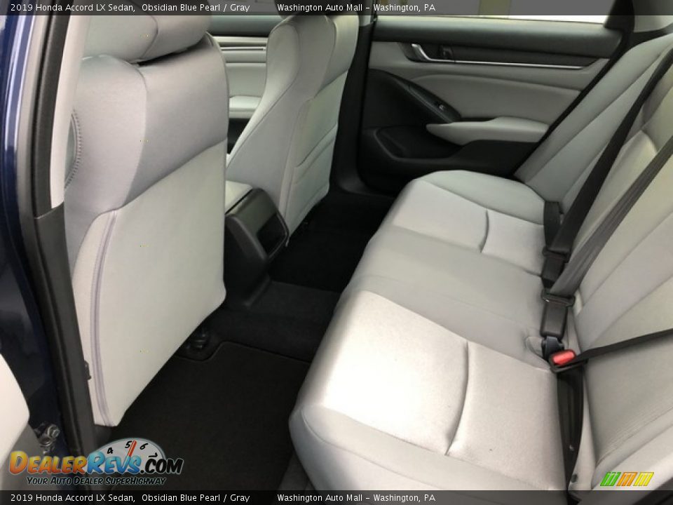 Rear Seat of 2019 Honda Accord LX Sedan Photo #8