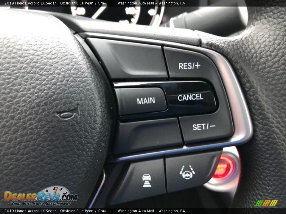 2019 Honda Accord LX Sedan Steering Wheel Photo #18