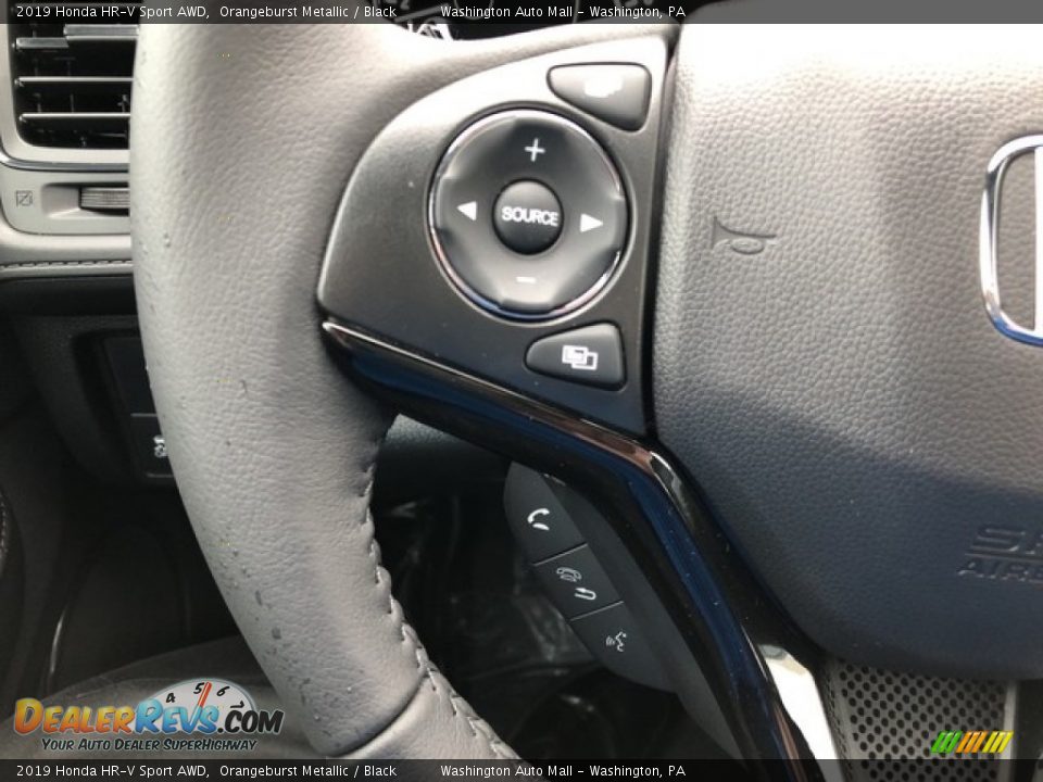 2019 Honda HR-V Sport AWD Steering Wheel Photo #8