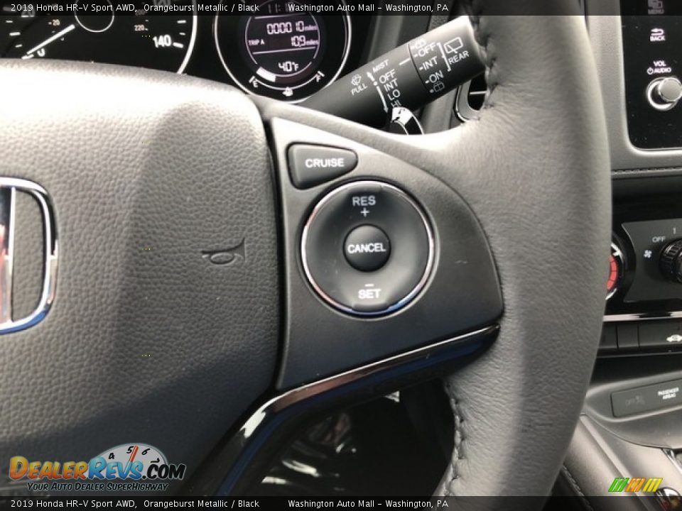 2019 Honda HR-V Sport AWD Steering Wheel Photo #9