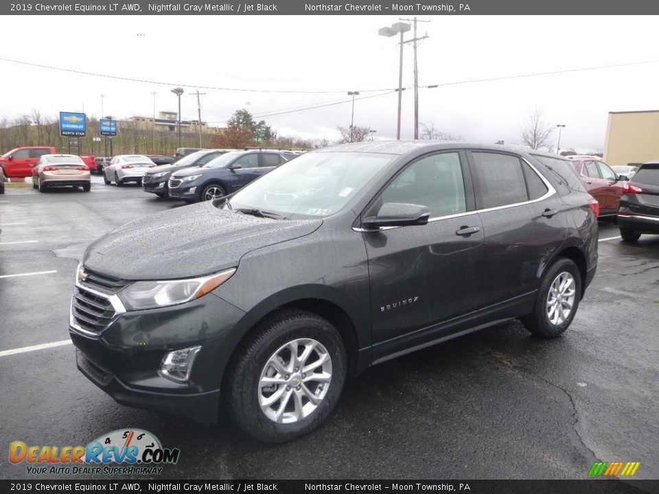 2019 Chevrolet Equinox LT AWD Nightfall Gray Metallic / Jet Black Photo #1