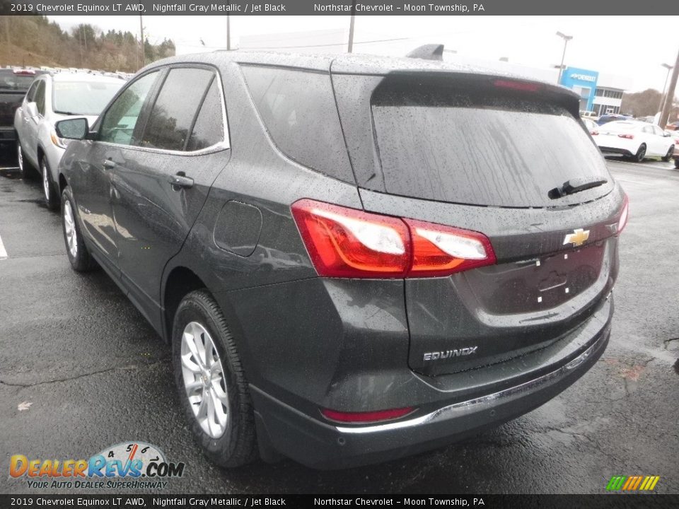 2019 Chevrolet Equinox LT AWD Nightfall Gray Metallic / Jet Black Photo #3