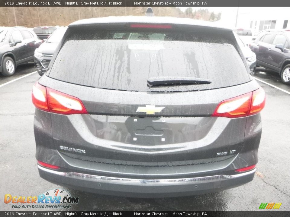 2019 Chevrolet Equinox LT AWD Nightfall Gray Metallic / Jet Black Photo #4