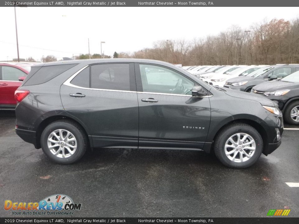2019 Chevrolet Equinox LT AWD Nightfall Gray Metallic / Jet Black Photo #6