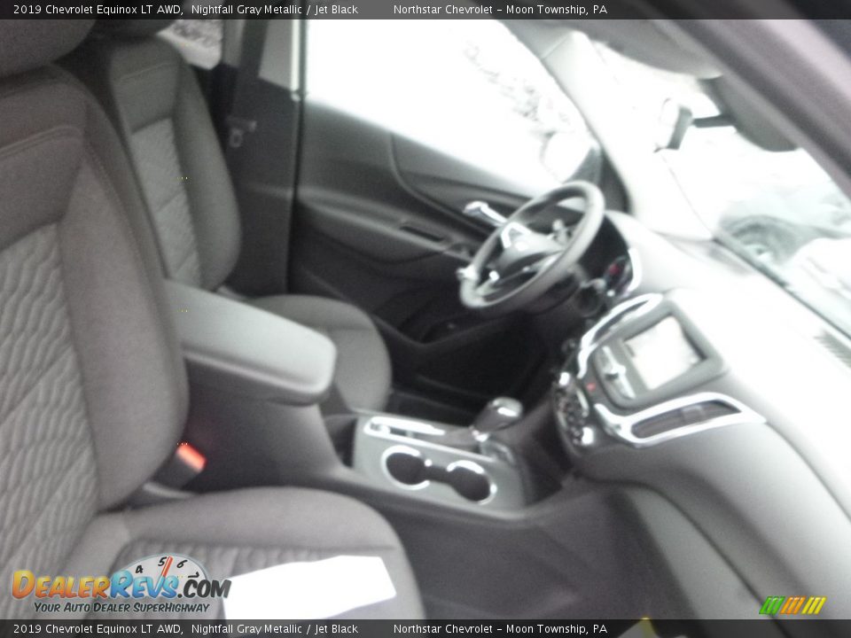 2019 Chevrolet Equinox LT AWD Nightfall Gray Metallic / Jet Black Photo #9