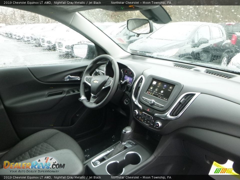 2019 Chevrolet Equinox LT AWD Nightfall Gray Metallic / Jet Black Photo #10