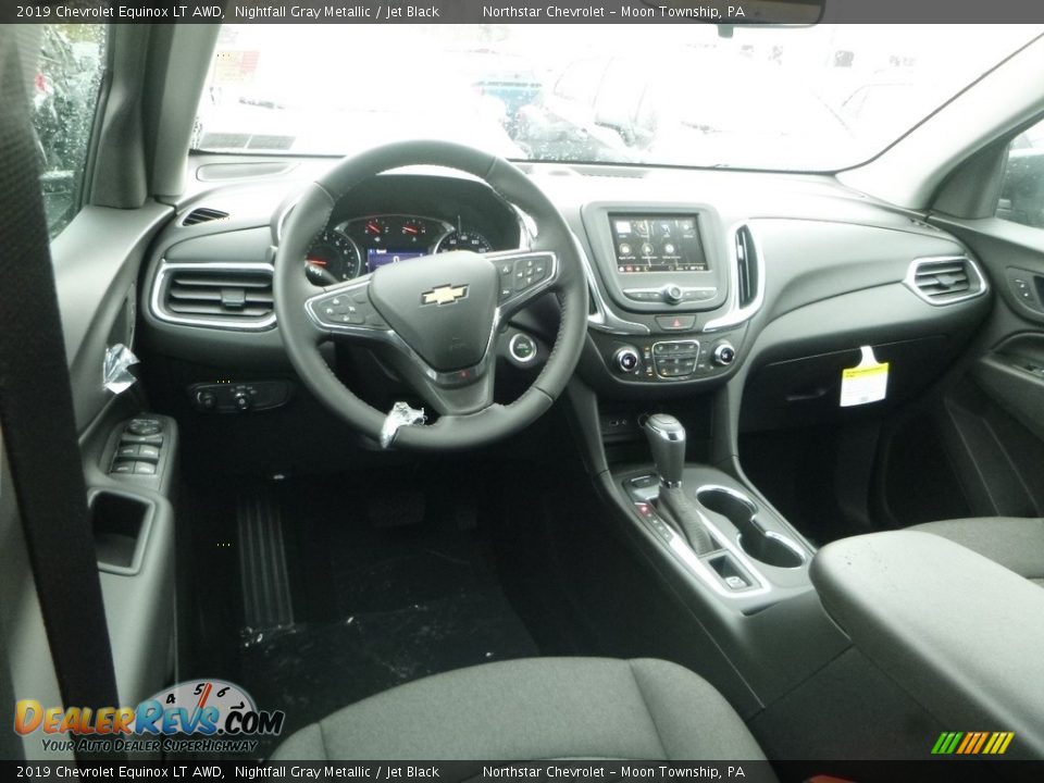 2019 Chevrolet Equinox LT AWD Nightfall Gray Metallic / Jet Black Photo #12