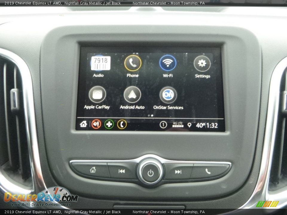 2019 Chevrolet Equinox LT AWD Nightfall Gray Metallic / Jet Black Photo #16